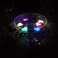 1人一枚ハートが渡されました