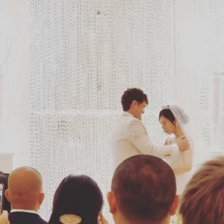 誓いのキス前