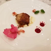 ソースを肉球にしてもらいました。