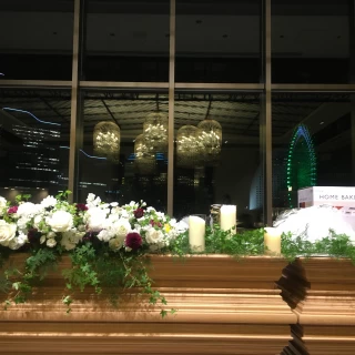 高砂の飾り付けが豪華！