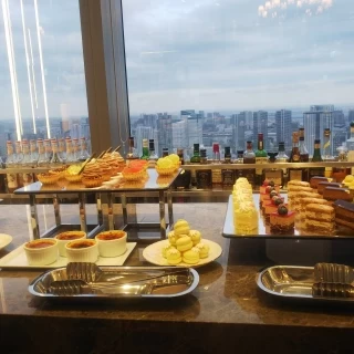 コンサルテーションで撮影した、デザートビュッフェです。