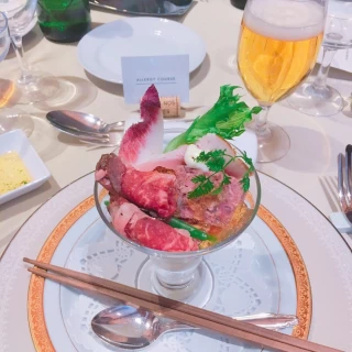 乾杯ドリンク、前菜