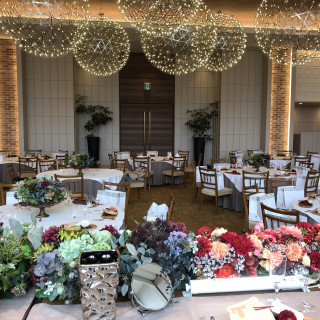 披露宴会場 the barn
