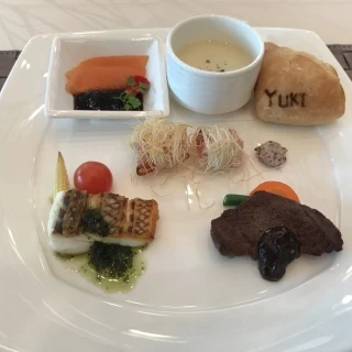 ワンプレートでフルコース
