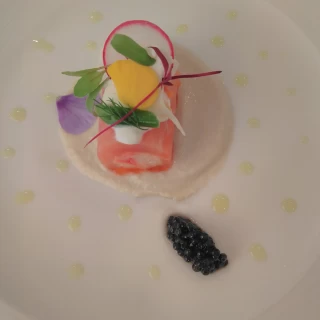 ブライダルフェアの婚礼料理の試食