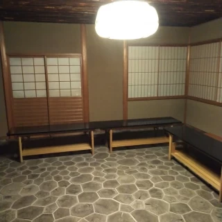 待合室の茶室