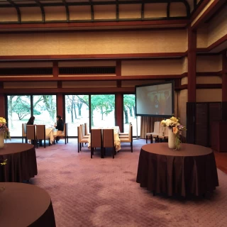 披露宴会場内
