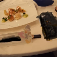 色合いがとてもいい料理の盛り方でした