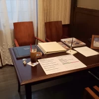 ここで打ち合わせ。