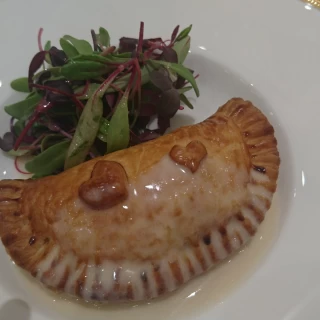 魚のパイ包み。
見た目も可愛い。