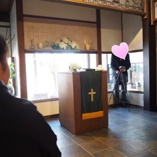挙式会場です。
