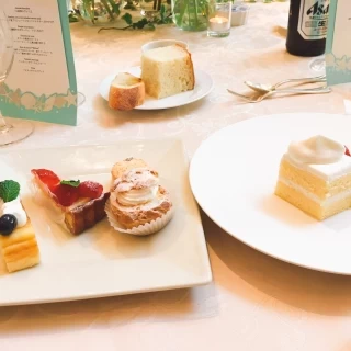 スイーツバイキングのケーキです。