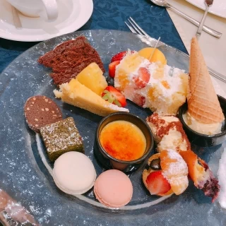 デザートビュッフェが魅力的！
たくさん食べました。