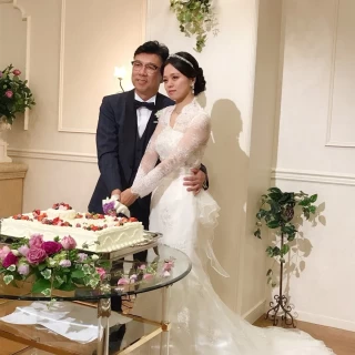 ケーキ入刀☆