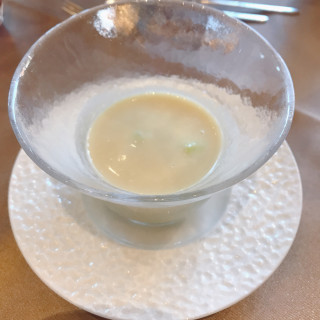 野菜のスープが美味しいです。