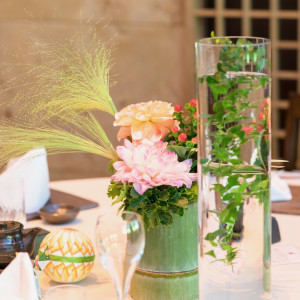 ゲストテーブル装花|534405さんの響 品川 HIBIKIの写真(794941)