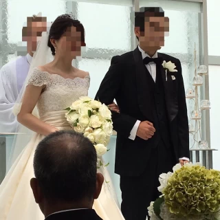 当日のチャペル