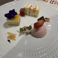 ケーキもおしゃれ