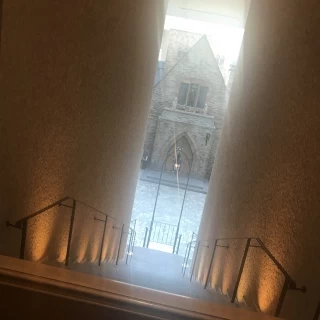 チャペルまでの階段