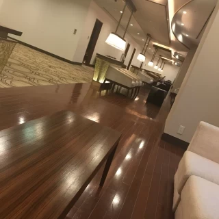 チャペル前ゲスト待合です
