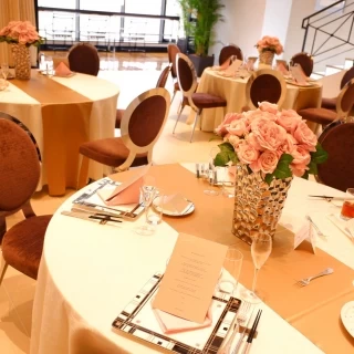 ニューヨークテイストの会場。他にも二種類の会場がある。