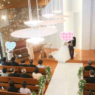 アイヴィーチャペル。2階から撮影した写真