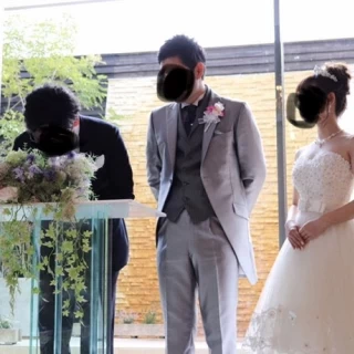 結婚証明書書き