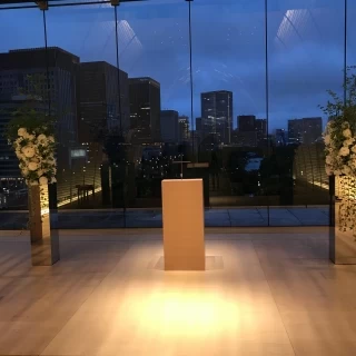 夜のチャペル