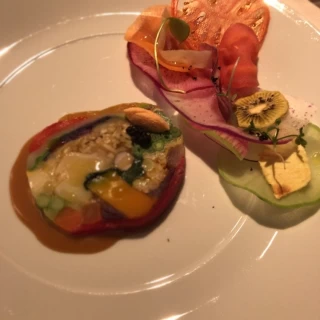 お料理が素晴らしく、感動しました