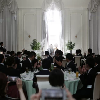 披露宴会場内観