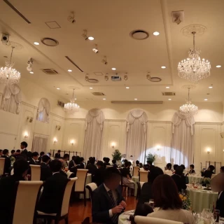 披露宴会場内観