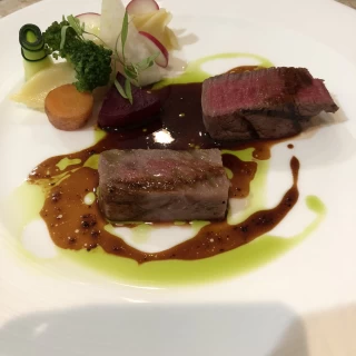 別角度からのメインディッシュです。