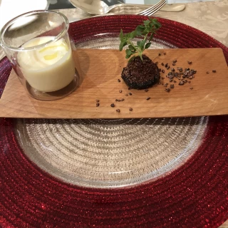 別角度からのお料理です。