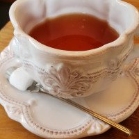 茶葉にこだわった紅茶。香り高くとても美味しかった。