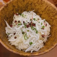 シラスのお茶漬け