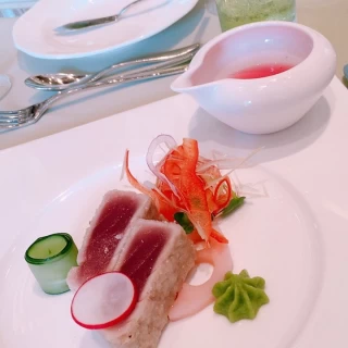 前菜からマグロですw