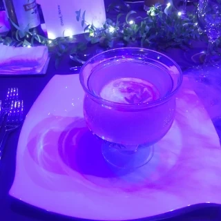 ドライアイスでもくもくも煙がオシャレ