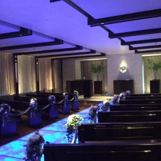 眺望の良い会場です