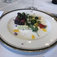 コース料理の写真です。