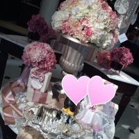 ウエルカムスペース。持ち込みアイテムも飾られていました！