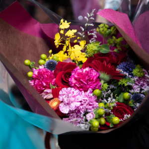 両親への花束。|536893さんの八雲迎賓館の写真(812270)