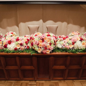 オリジナルオーダー装花|536971さんの森のスパリゾート 北海道ホテルの写真(811610)
