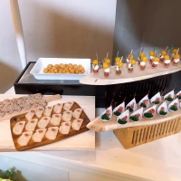 ウエルカムパーティーではこんな一口サイズのお料理用意できます