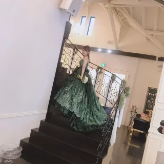 階段降りも出来ます。