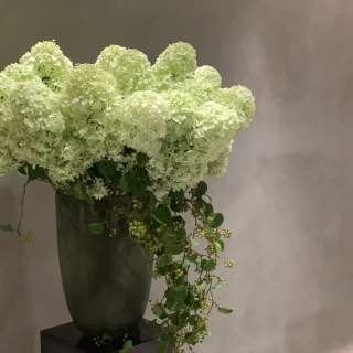 季節によっては紫陽花などになることも。