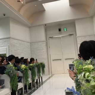 入場前