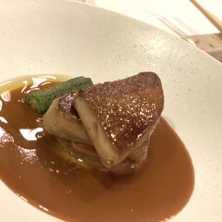 フォアグラと大根の味噌田楽
