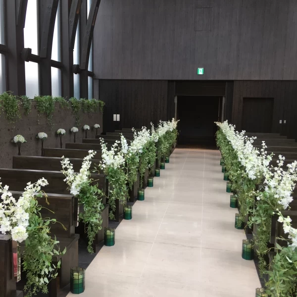 木造チャペルが珍しい式場です!」|木造チャペルがとても豪華で 木造チャペルが珍しい式場です!」|木造チャペルがとても豪華で