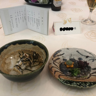 鯛茶漬けと漬物