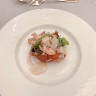 お魚料理も海老なら食べやすいなと思いました。